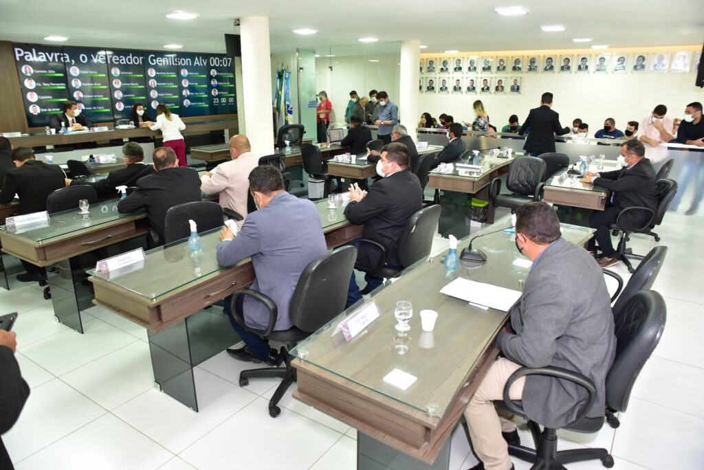 Sessão da Câmara de Mossoró de 19 de outubro de 2021