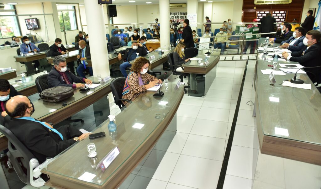Sessão extraordinária da Câmara Municipal de Mossoró, nesta quarta-feira 30 03 22